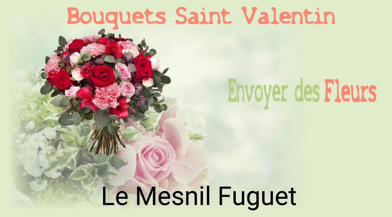 Roses de Saint-Valentin livrées à Le Mesnil-Fuguet